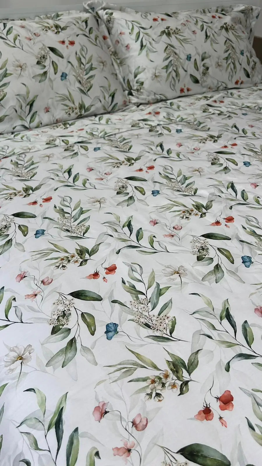 Lenzuola Floreali in Raso di Cotone | ArredoCasa Online tutto il tessile per la tua casa.