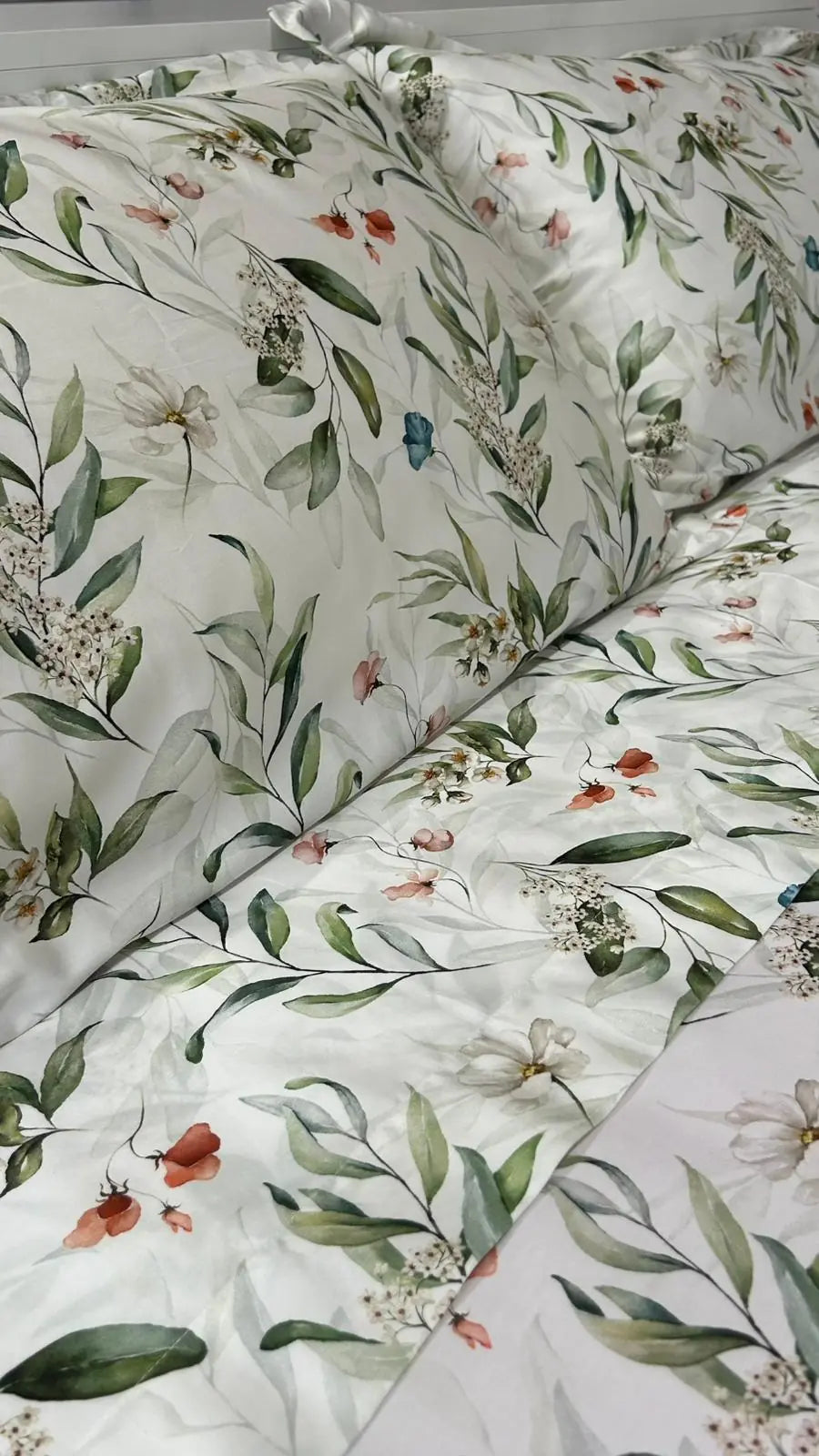 Lenzuola Floreali in Raso di Cotone | ArredoCasa Online tutto il tessile per la tua casa.