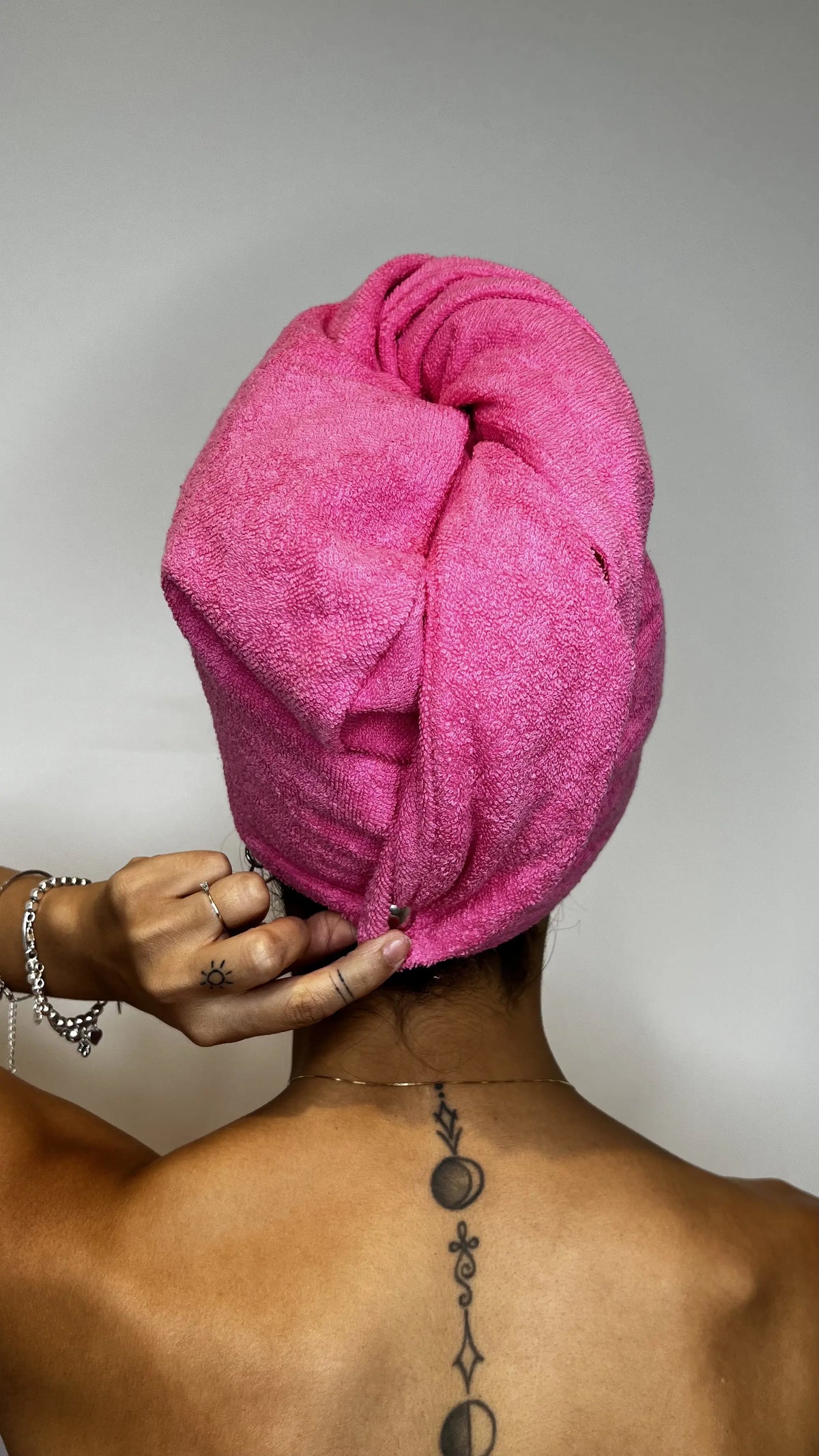 Turbante in Microspugna Fucsia | ArredoCasa Online tutto il tessile per la tua casa.