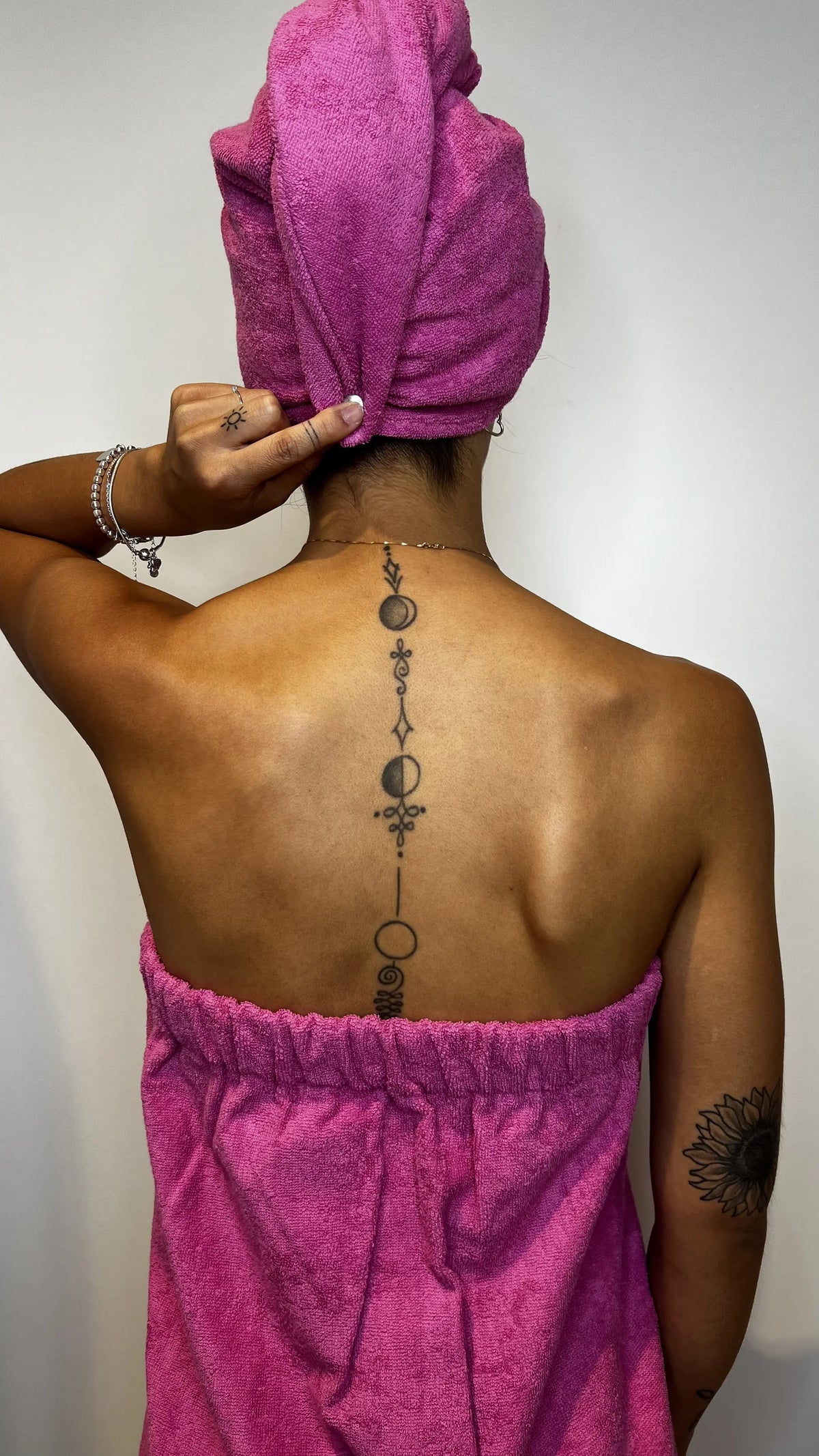 Turbante in Microspugna Geranio | ArredoCasa Online tutto il tessile per la tua casa.