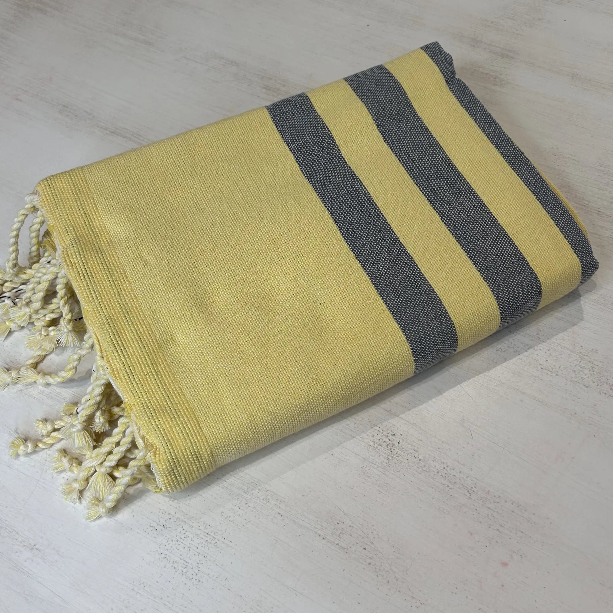 Telo Mare Microspugna Giallo-grigio | ArredoCasa Online tutto il tessile per la tua casa.
