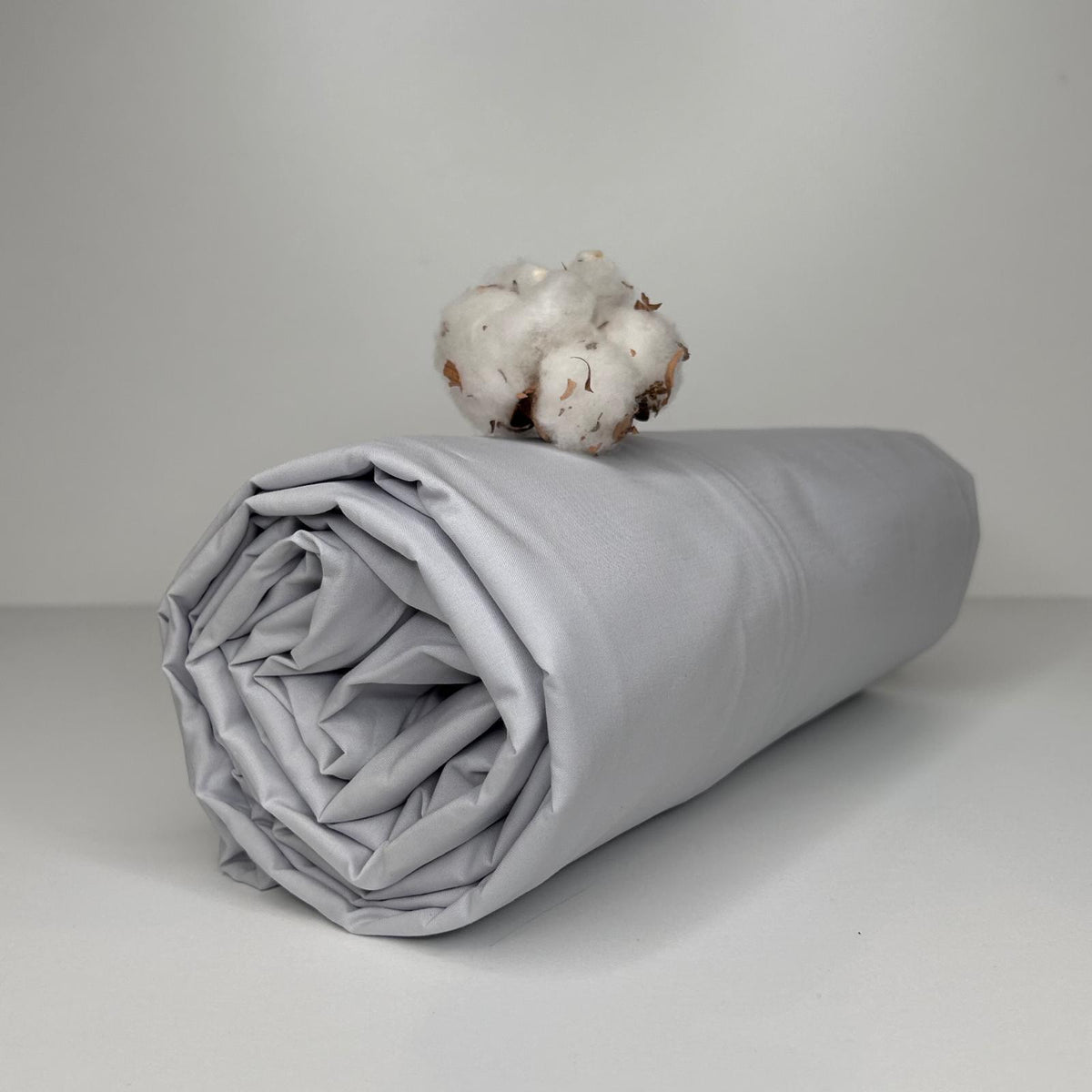 Copripiumino in Percalle Bossi Grigio Chiaro Matrimoniale | ArredoCasa Online tutto il tessile per la tua casa.