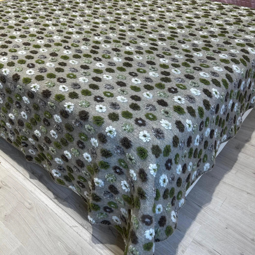 Plaid in Lana Cotta Made in Italy 210x250 Matrimoniale – Caldo, Asciutto & Traspirante | ArredoCasa Online tutto il tessile per la tua casa.