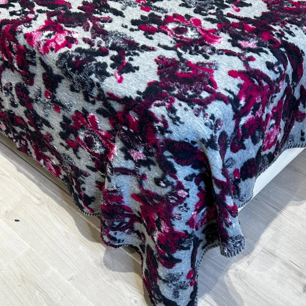 Plaid in Lana Cotta Made in Italy 210x250 Matrimoniale – Caldo, Asciutto & Traspirante | ArredoCasa Online tutto il tessile per la tua casa.