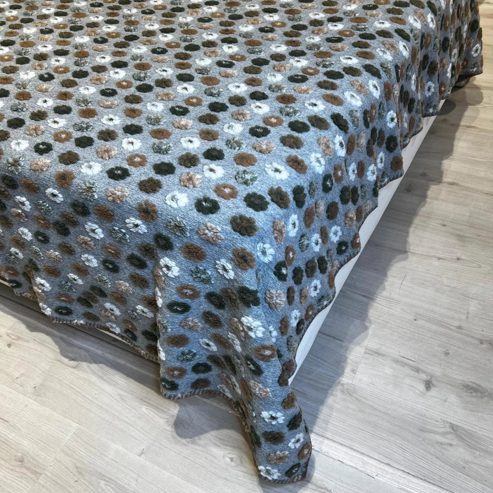 Plaid in Lana Cotta Made in Italy 210x250 Matrimoniale – Caldo, Asciutto & Traspirante | ArredoCasa Online tutto il tessile per la tua casa.