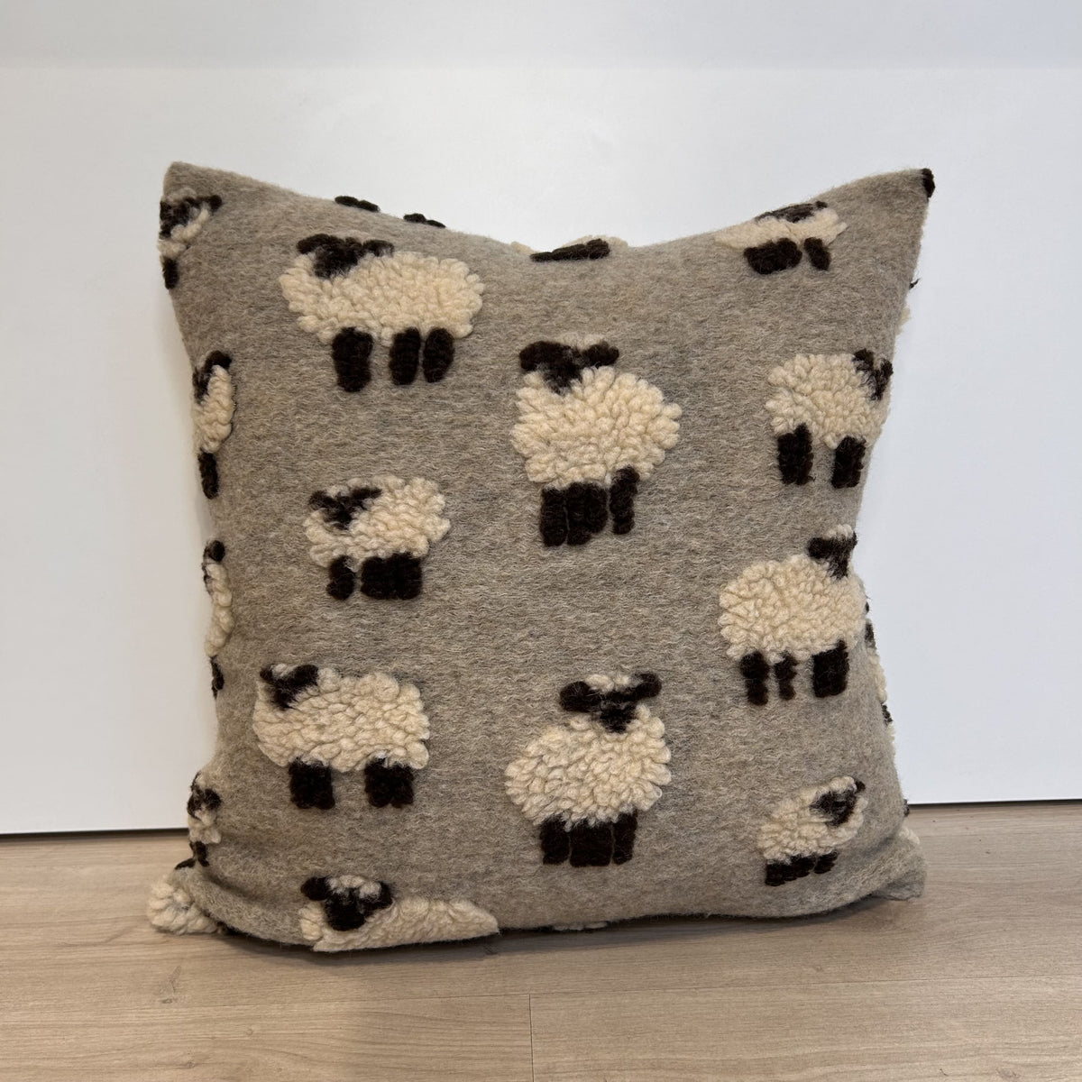 Cuscino Arredo in lana cotta 50×50 cm con imbottitura