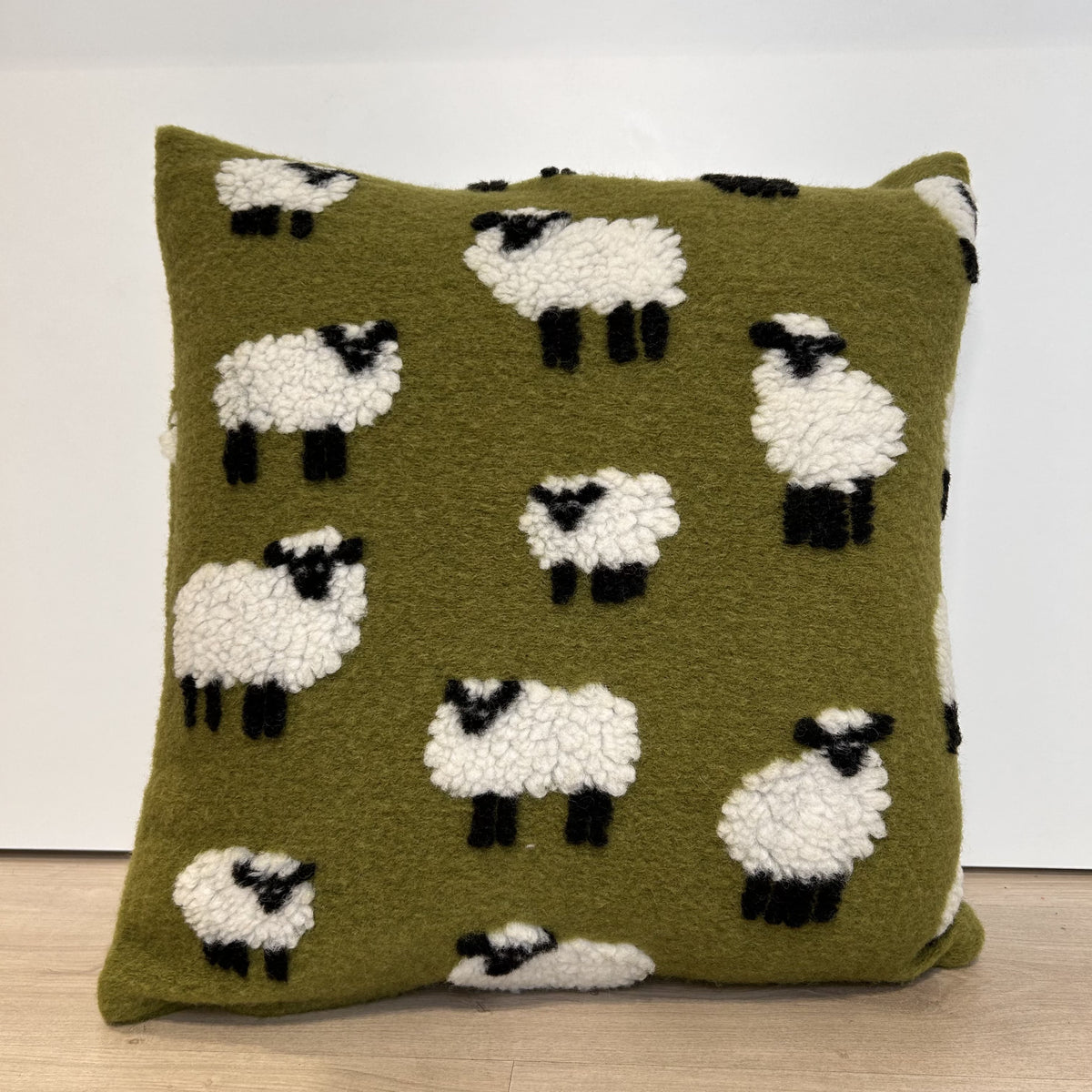 Cuscino Arredo in lana cotta 50×50 cm con imbottitura