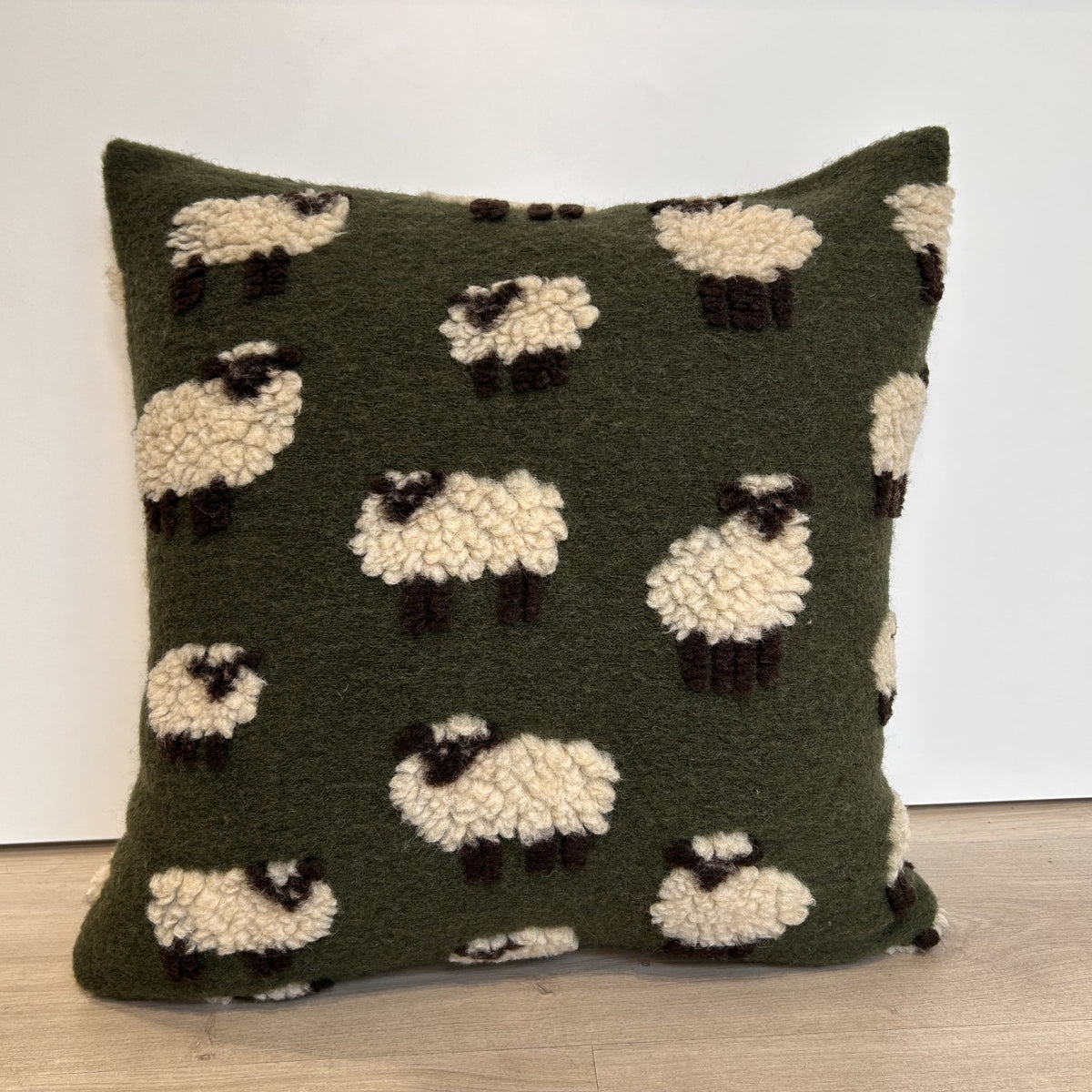 Cuscino Arredo in lana cotta 50×50 cm con imbottitura