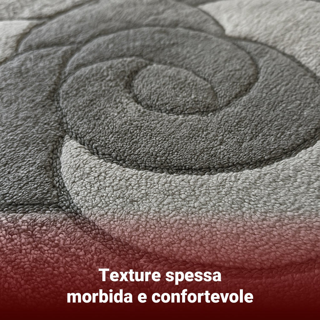 Pink 100% Cotton Bath Mat with Non-Slip Backing