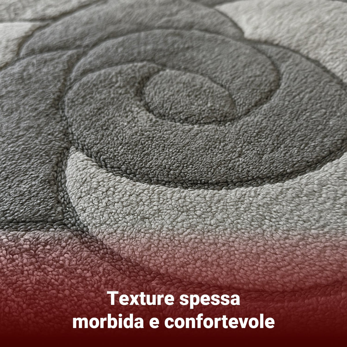 Tappeto Bagno Rosa in 100% Cotone con Base Antiscivolo