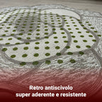 Pink 100% Cotton Bath Mat with Non-Slip Backing