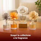 Cofanetto Regalo Profumatori d’Ambiente con Diffusore a Fiore e Spray Coordinato MUHÀ