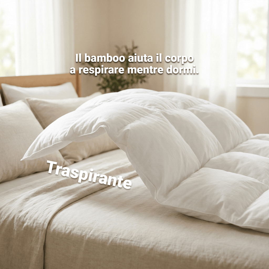 Piumino Bamboo Traspirante Autunno Inverno