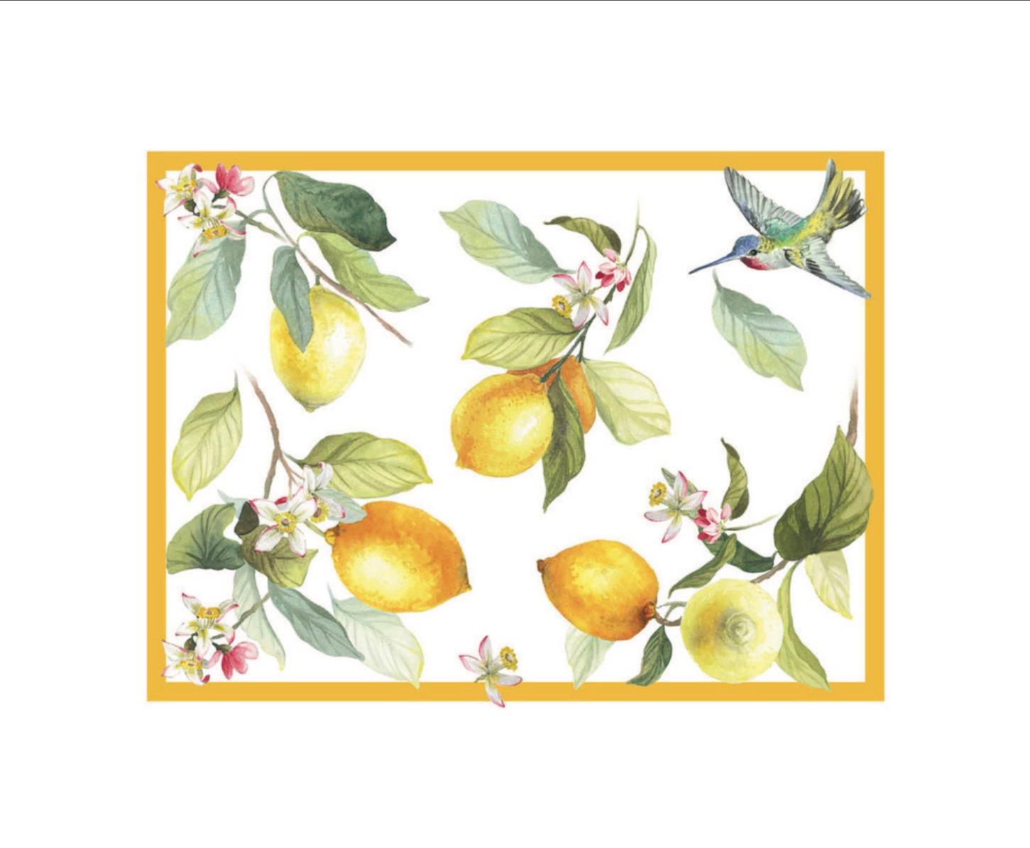 Tovaglietta americana in MDF decorata