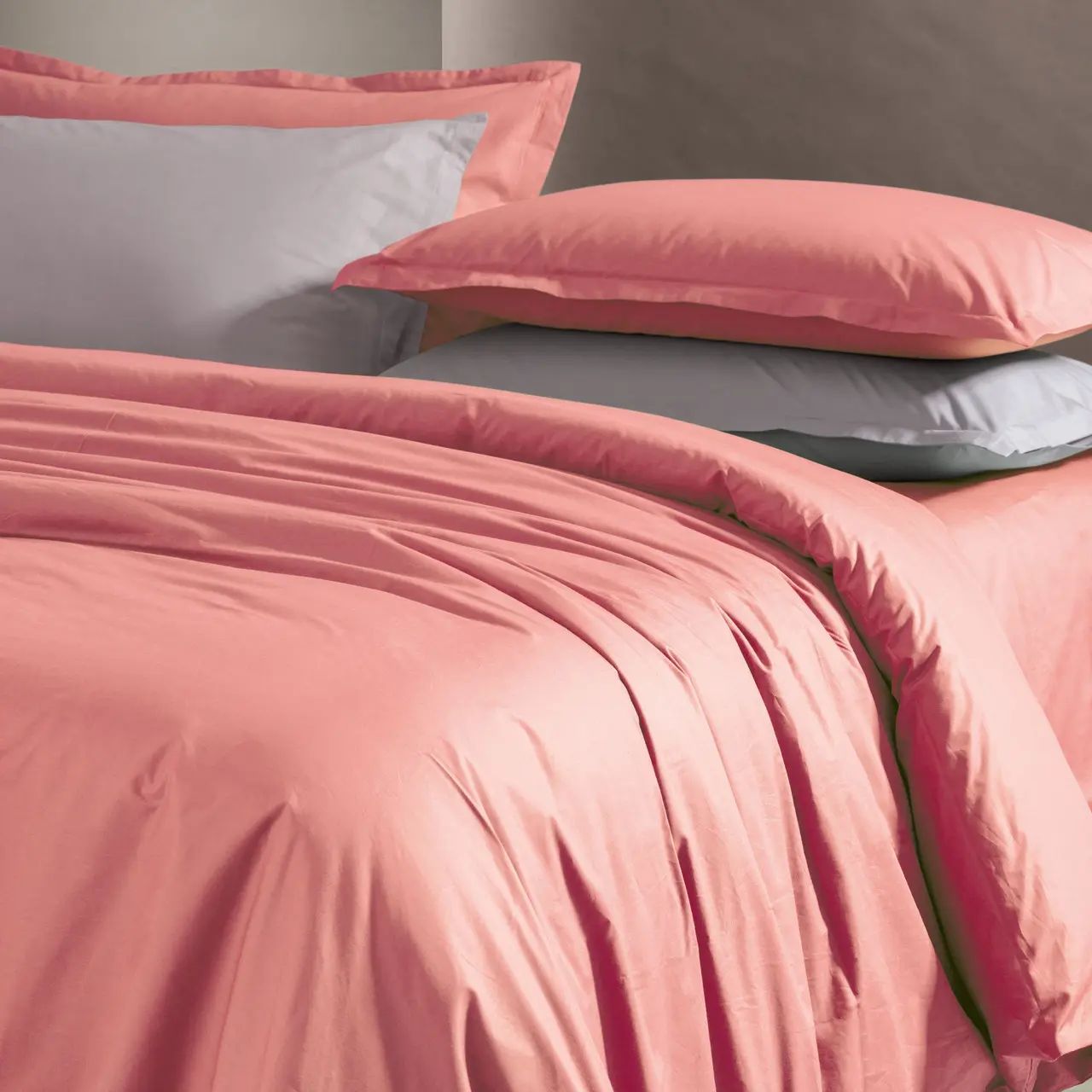 Parure Copripiumino Paint in Madapolam 100% Cotone