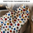 Plaid in Lana Cotta Made in Italy 170x180 – Caldo, Asciutto & Traspirante