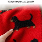 Plaid in Lana Cotta Made in Italy 170x180 – Caldo, Asciutto & Traspirante