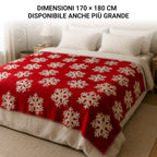 Plaid in Lana Cotta Made in Italy 170x180 – Caldo, Asciutto & Traspirante