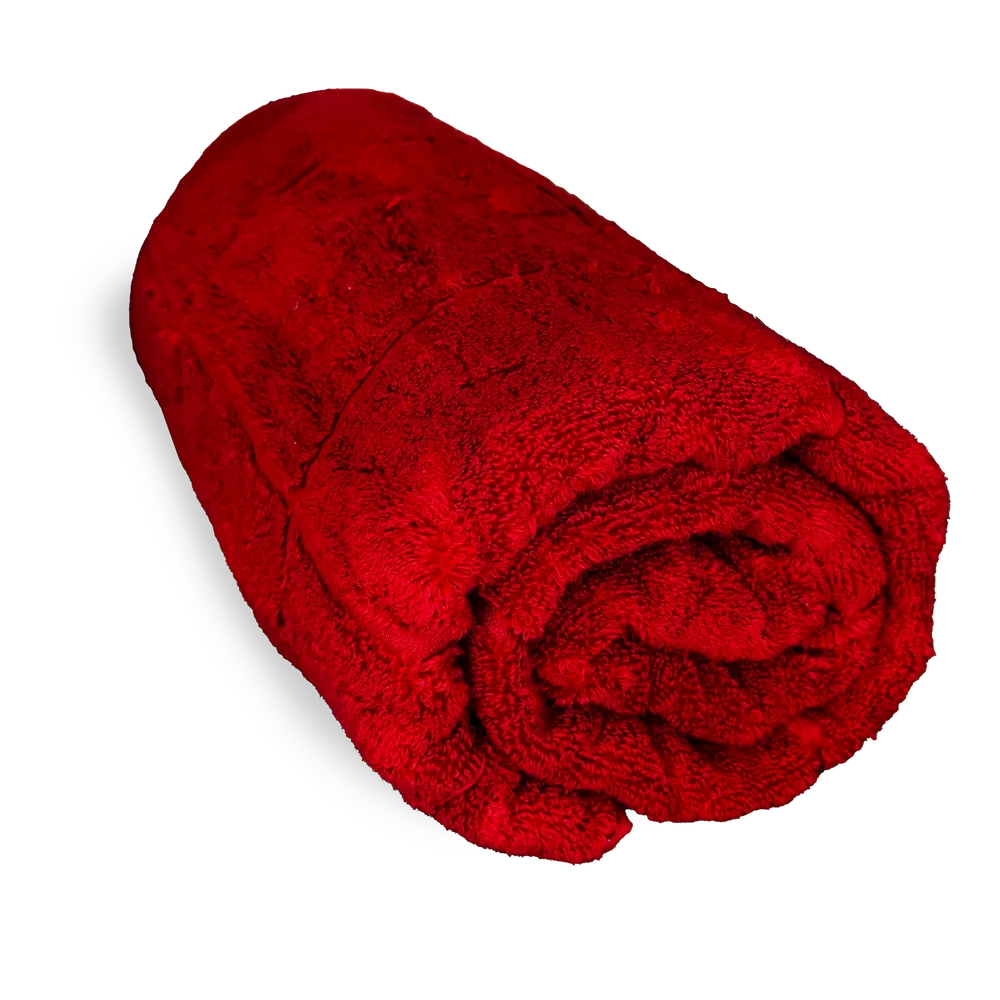 Telo Spugna Zero Twist Rosso | ArredoCasa Online tutto il tessile per la tua casa.