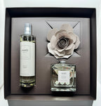 Cofanetto Regalo Profumatori d’Ambiente con Diffusore a Fiore e Spray Coordinato MUHÀ