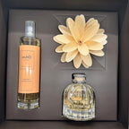 Cofanetto Regalo Profumatori d’Ambiente con Diffusore a Fiore e Spray Coordinato MUHÀ