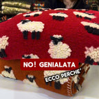 Plaid in Lana Cotta Made in Italy 170x180 – Caldo, Asciutto & Traspirante