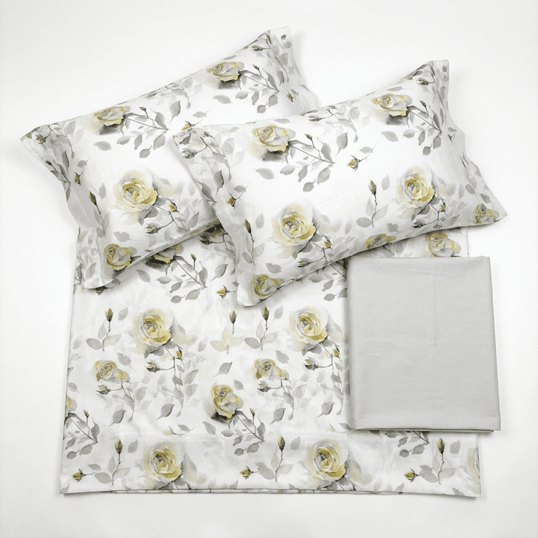 Completi e Parure Letto Matrimoniali in Raso 300 fili