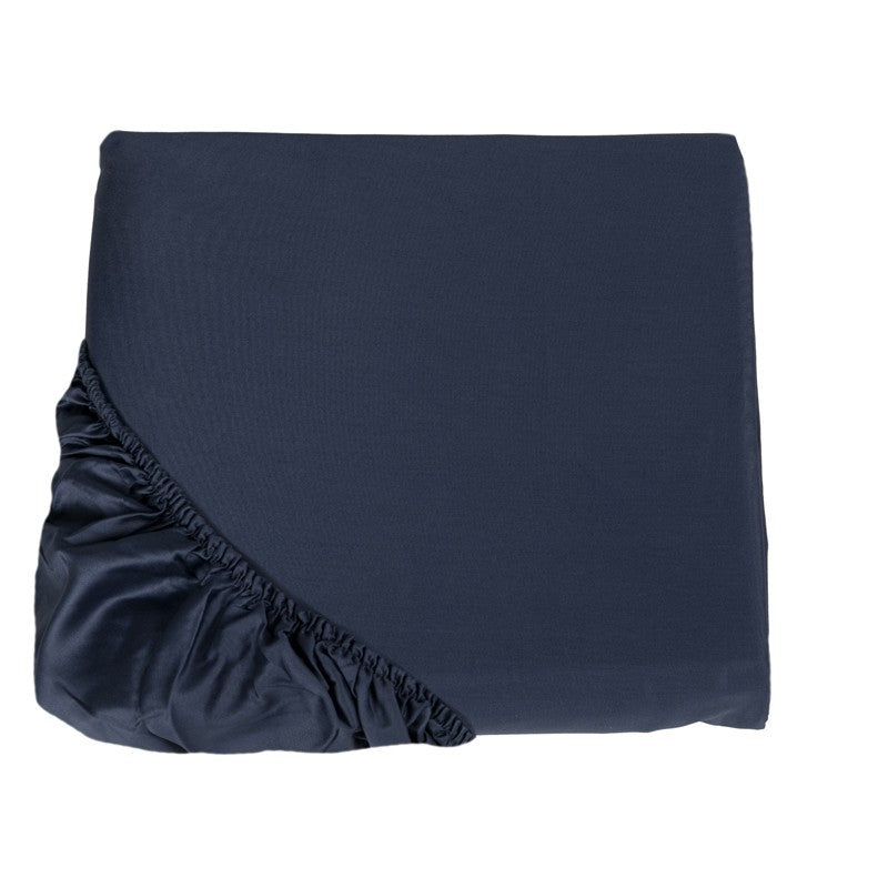 Sotto con angoli matrimoniale in Raso Sensoriale Lussuoso 300 fili 117 Blu | ArredoCasa Online tutto il tessile per la tua casa.