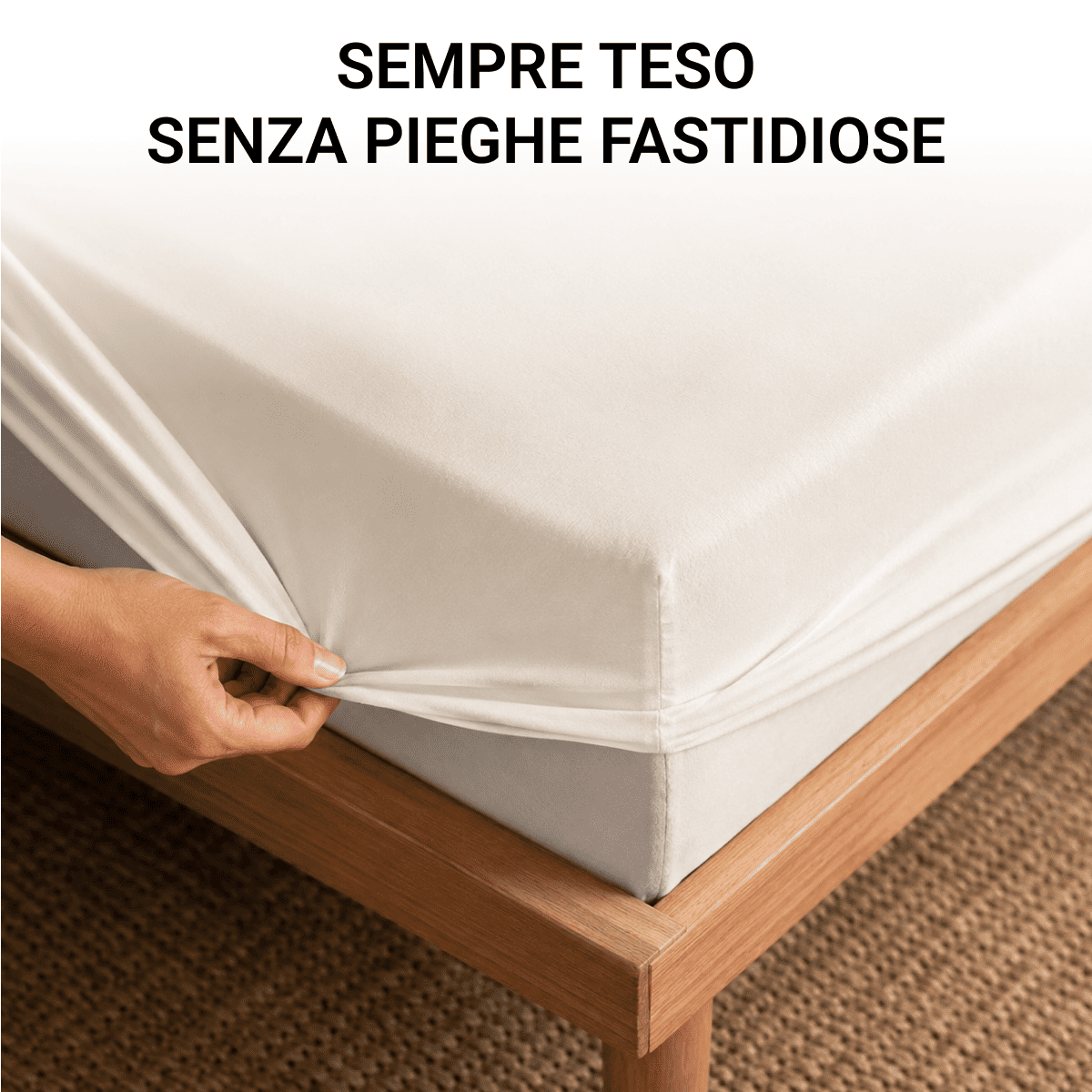 Set Be Cool Ice Touch – Lenzuolo sotto con angoli + Coppia Federe
