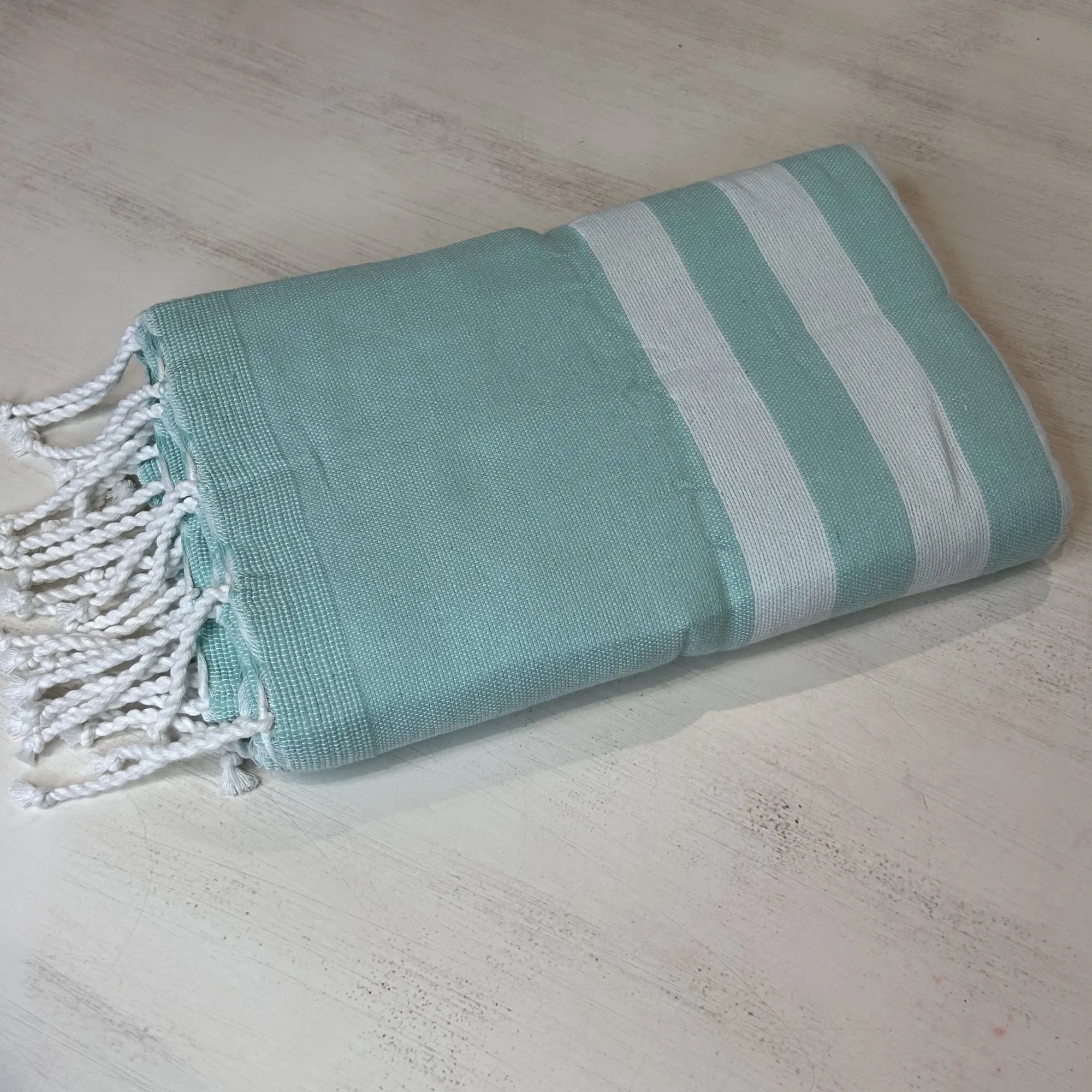 Telo Mare Microspugna Tiffany-bianco | ArredoCasa Online tutto il tessile per la tua casa.