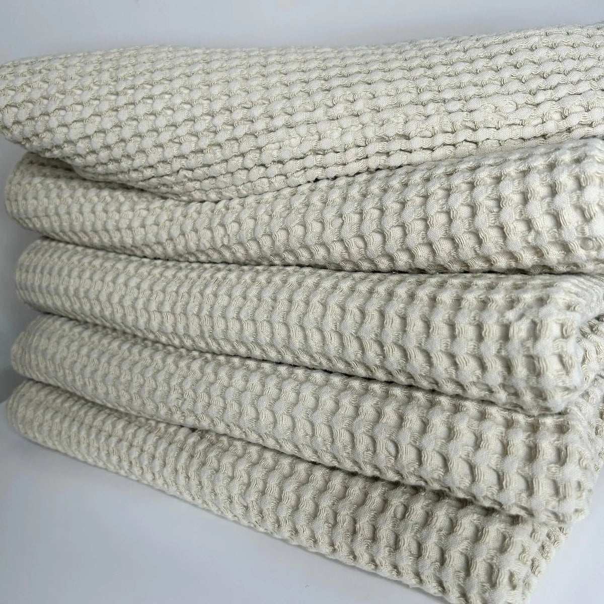 Copriletto in Nido D'ape Tortora | ArredoCasa Online tutto il tessile per la tua casa.