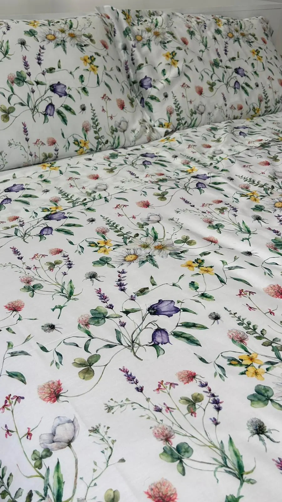 Lenzuola Floreali in Raso di Cotone | ArredoCasa Online tutto il tessile per la tua casa.