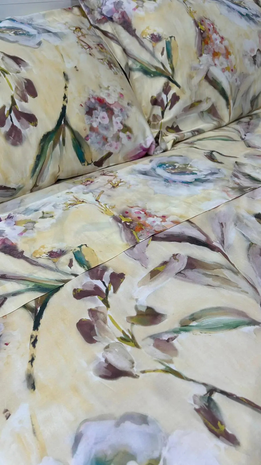 Lenzuola Floreali in Raso di Cotone | ArredoCasa Online tutto il tessile per la tua casa.