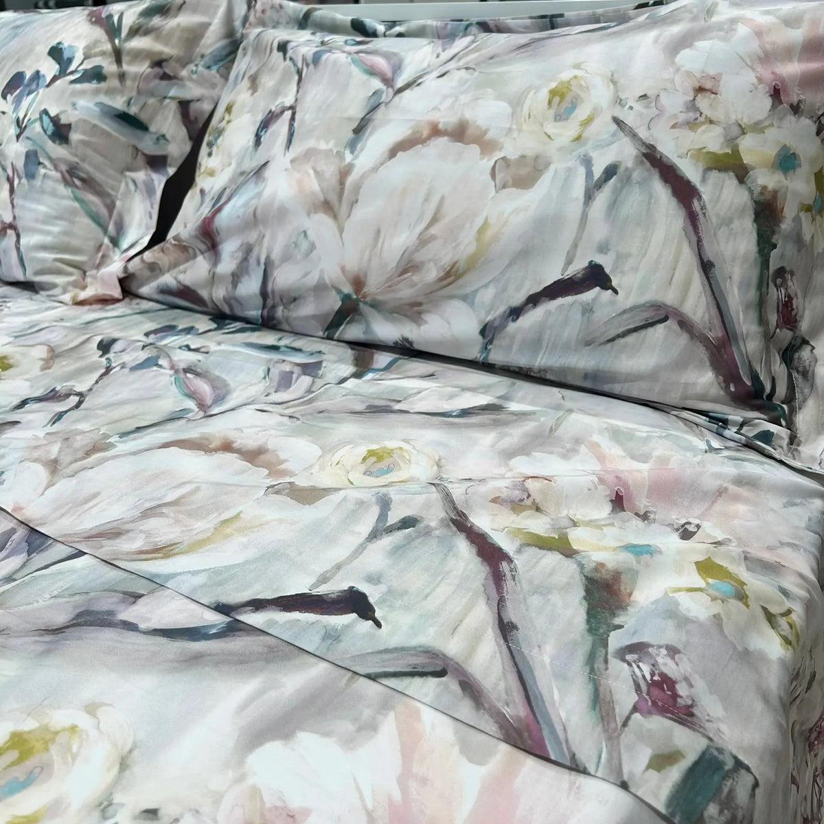 Lenzuola Floreali in Raso di Cotone | ArredoCasa Online tutto il tessile per la tua casa.