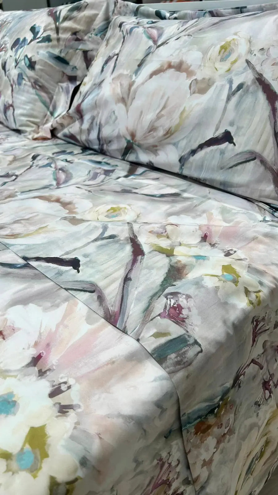 Lenzuola Floreali in Raso di Cotone | ArredoCasa Online tutto il tessile per la tua casa.