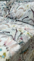 Lenzuola Floreali in Raso di Cotone | ArredoCasa Online tutto il tessile per la tua casa.