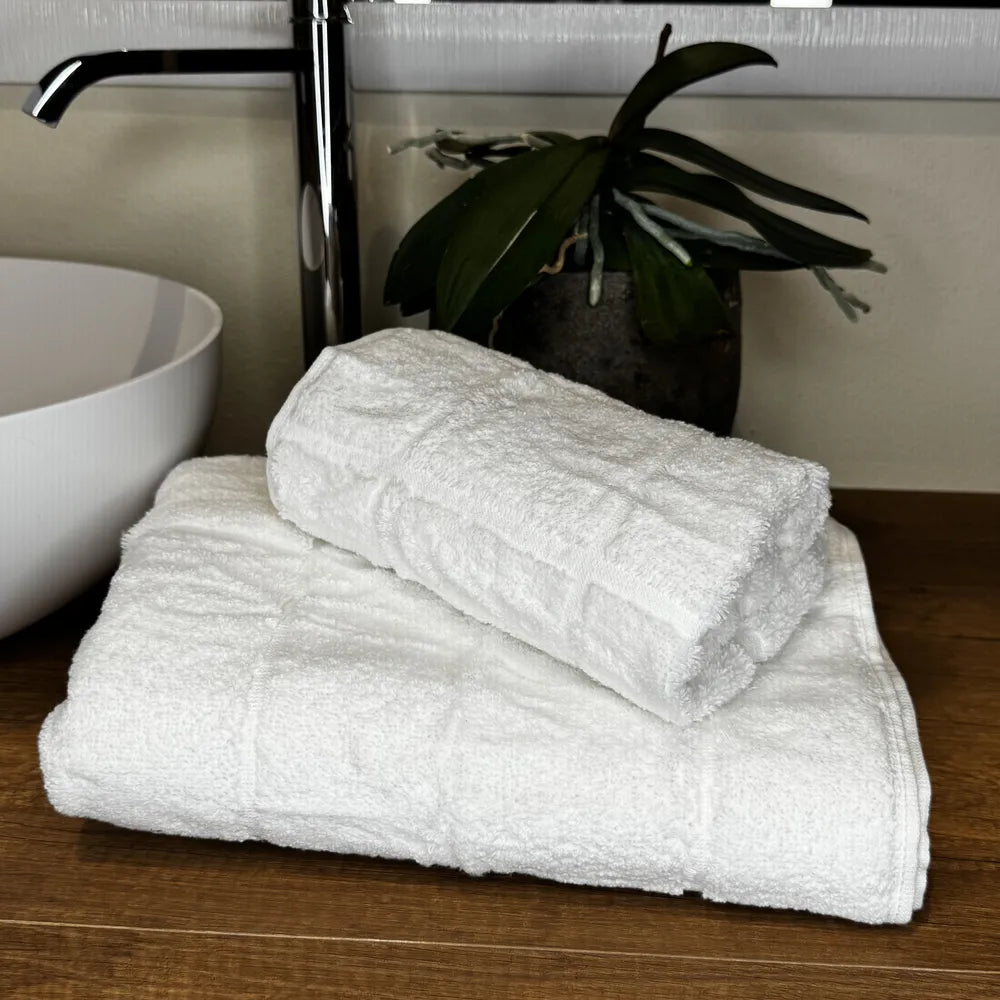 Coppia Spugna Zero Twist Avorio | ArredoCasa Online tutto il tessile per la tua casa.