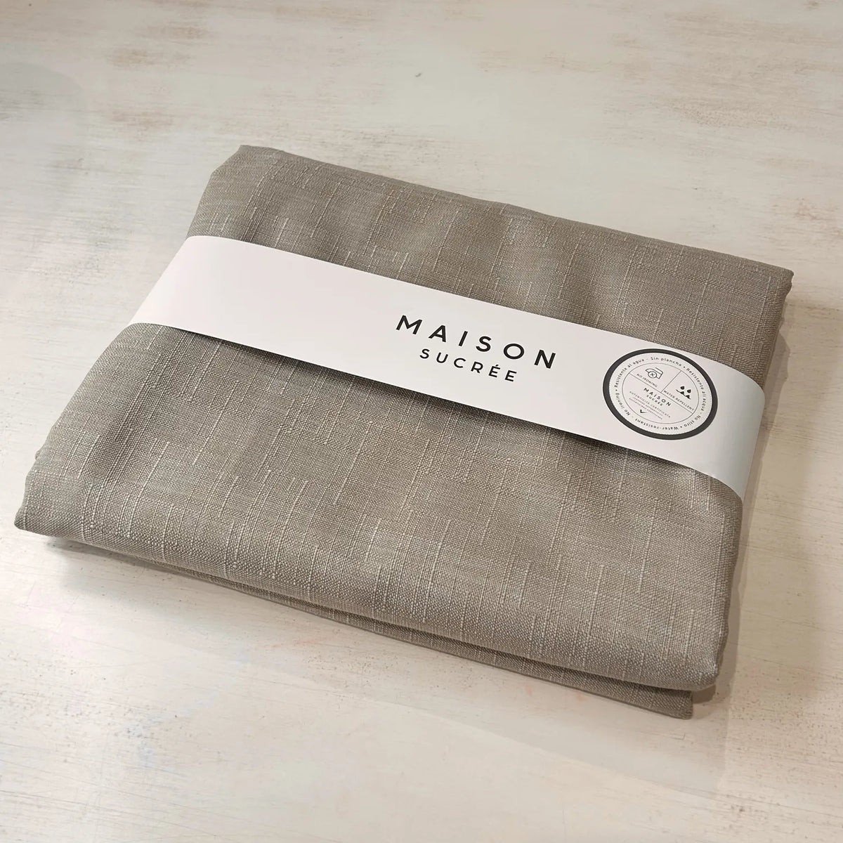 Tovaglia Antimacchia Magica Morbida come il Cotone Tortora | ArredoCasa Online tutto il tessile per la tua casa.