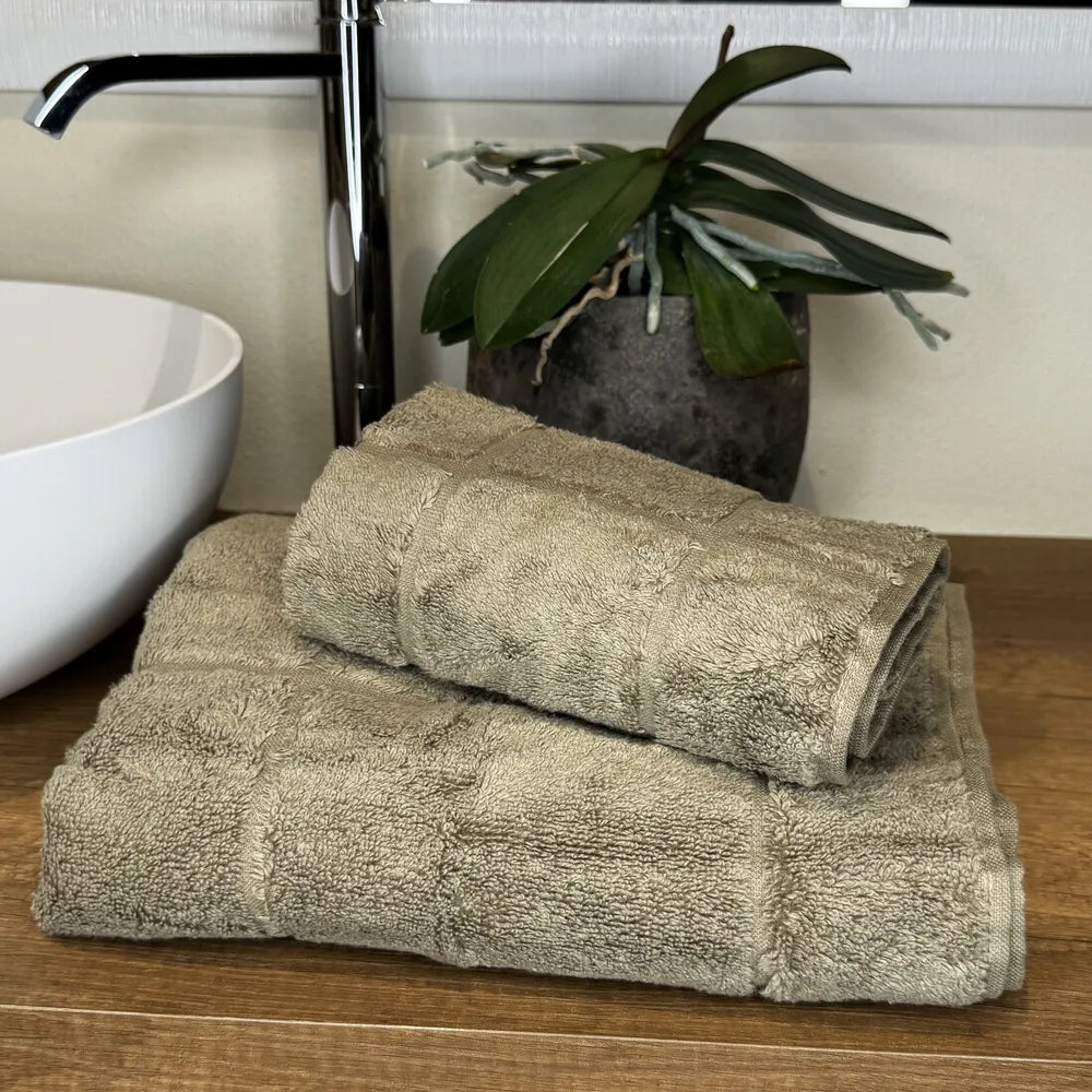 Coppia Spugna Zero Twist Biscotto | ArredoCasa Online tutto il tessile per la tua casa.