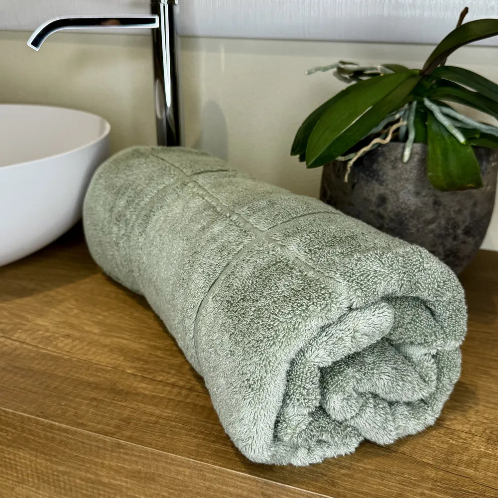 Telo Spugna Zero Twist Salvia | ArredoCasa Online tutto il tessile per la tua casa.