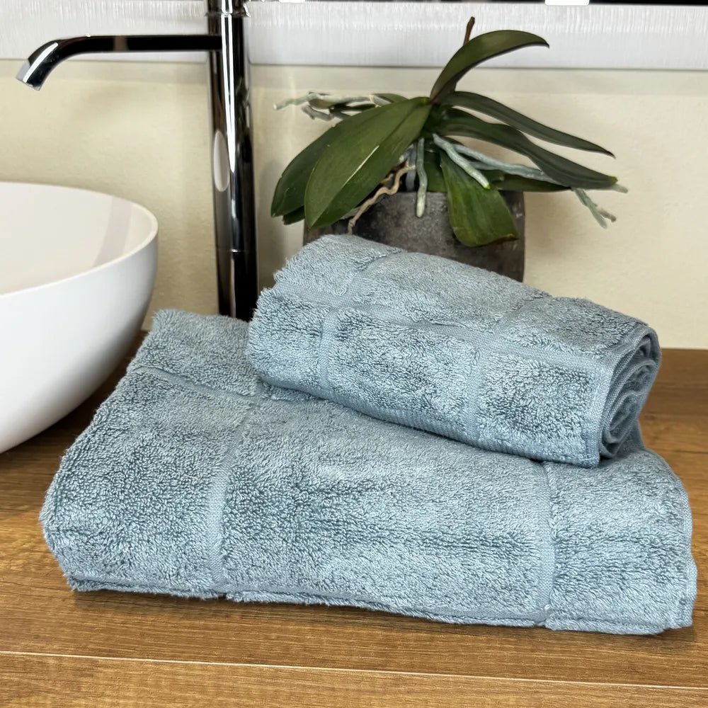 Coppia Spugna Zero Twist Metallo | ArredoCasa Online tutto il tessile per la tua casa.