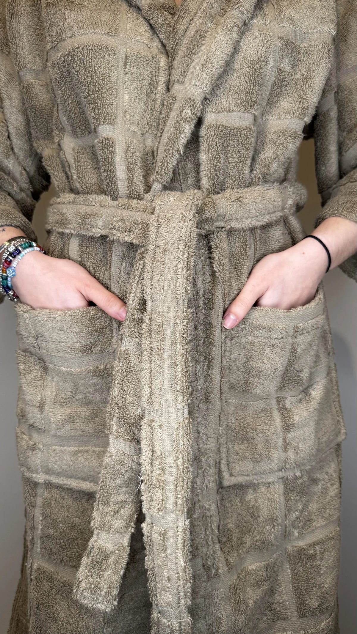 Accappatoio Zero Twist Biscotto | ArredoCasa Online tutto il tessile per la tua casa.