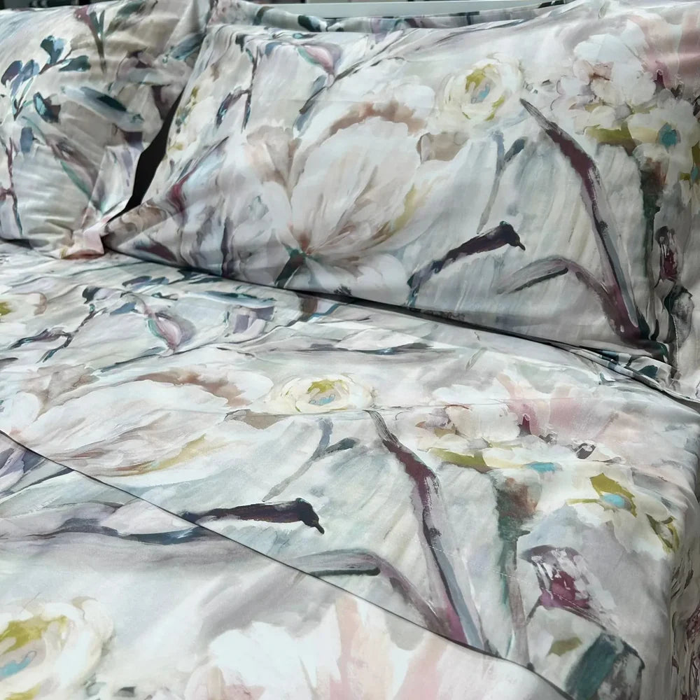 Lenzuola Floreali in Raso di Cotone | ArredoCasa Online tutto il tessile per la tua casa.