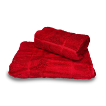 Coppia Spugna Zero Twist Rosso | ArredoCasa Online tutto il tessile per la tua casa.