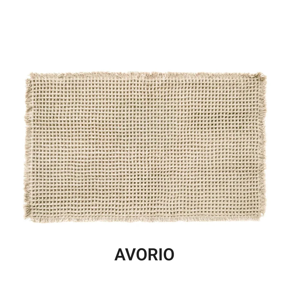 Tappeto Bagno Alma Waffle Antiscivolo