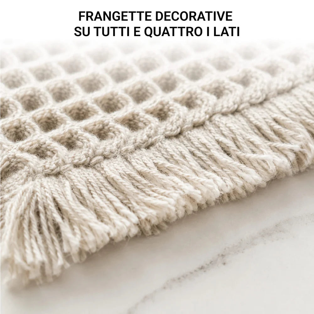 Tappeto Bagno Alma Waffle Antiscivolo