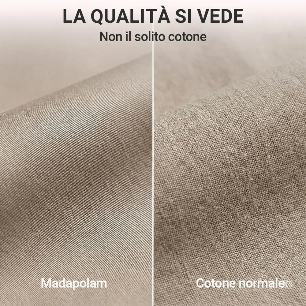 Parure Copripiumino Paint in Madapolam 100% Cotone