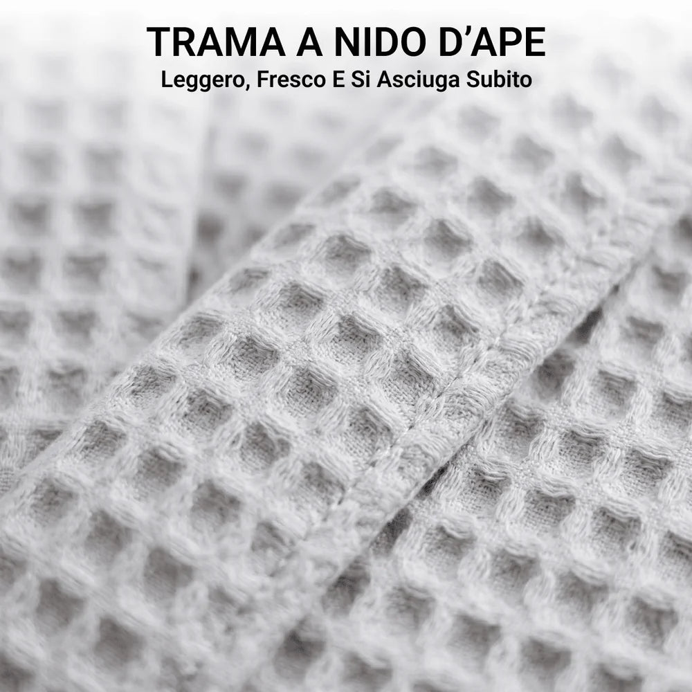 Accappatoio Nido d'ape