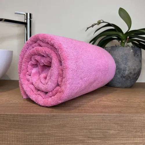 Telo in Spugna Mercerizzata Anti-odore Subito Asciutto 108 Rosa vivo | ArredoCasa Online tutto il tessile per la tua casa.