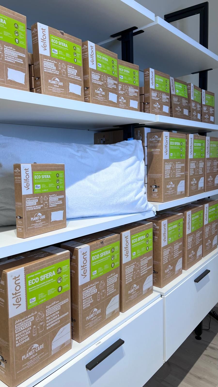 Copriguanciale Ecosfera Velfont | ArredoCasa Online tutto il tessile per la tua casa.